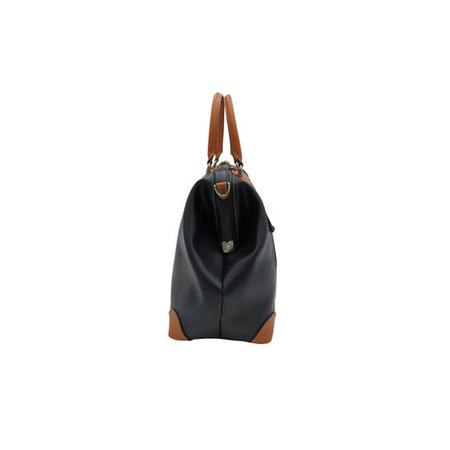 ふるさと納税 豊岡産鞄 パトリックダレスボストンバッグ（No.1598-60）ネイビー / かばん カバン 鞄 バッグ 兵庫県豊岡市の画像
