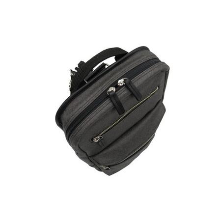 ふるさと納税 豊岡産鞄 キワダ2WAYボディバッグ（No.4997-01）ブラックグレー / かばん カバン 鞄 バッグ 兵庫県豊岡市の画像