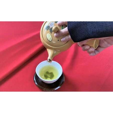 ふるさと納税 【綾菱缶】学生さん達と考えた 深蒸し茶 ギフトセット！ 絵柄が選べる200g缶 （200g×2缶 計400g）！ センスが光る オシャレな.. 静岡県菊川市の画像