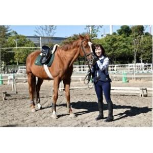 ふるさと納税 初めての乗馬体験1回コース(1名様)_旅行券・チケット  体験チケット _【1514035】 静岡県磐田市_1