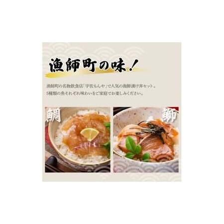 ふるさと納税 【12回定期便】訳あり土佐の海鮮漬け丼（5種×各4袋）セット 漬け丼の素 タイ 鯛 ブリ 鰤 マグロ 鮪 イカ カツオ 鰹 たたき 新.. 高知県土佐市_1