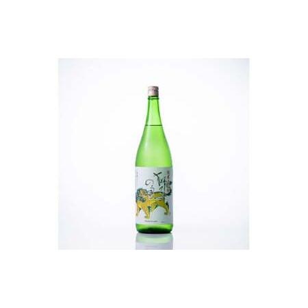 ふるさと納税 純米大吟醸 百獣の王の里 1800ml 地酒 瓶 日本酒 純米 大吟醸 酒 気狂い水 飲み料 差し上げ物 差し上げ物  国産 日本製 持ちなおす 震災 コロナ 能登.. 石川県加賀市