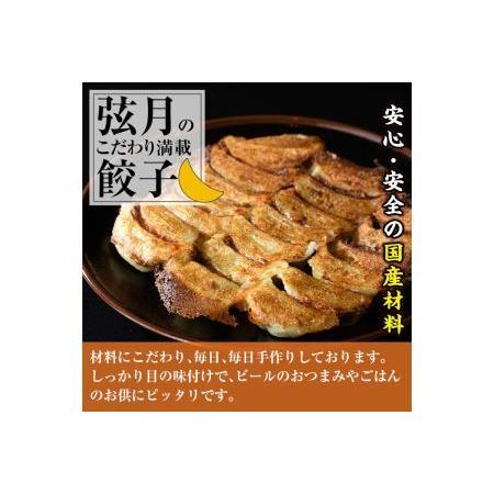 ふるさと納税 冷凍 焼餃子(計100個)ぎょうざ ギョウザ 国産 タレ付き 惣菜 おつまみ ＜離島配送不可＞【ksg0504】【餃子舗博多弦月】 福岡県春日市の画像