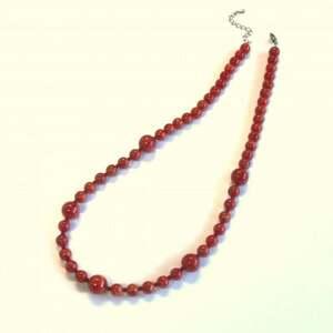 ふるさと納税 珊瑚のデザインネックレス[配送不可地域:沖縄県][1517115] 大阪府和泉市