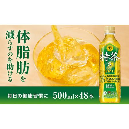 ふるさと納税 お茶 伊右衛門 特茶 500ml × 48本 2ケース サントリー
