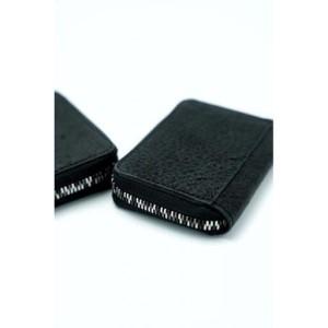 ふるさと納税 【ierib】MINI WALLET / ミニウォレット / BOAR / BLACK 京都府京都市の画像