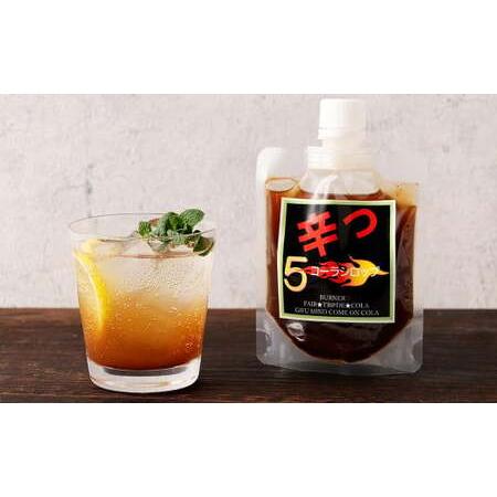 ふるさと納税 爆汗（ばっかん）コーラシロップ　辛っコーラ　バーナー5（5辛）100ml | 東和組立 クラフトコーラ コーラ 飲料 シロップ ギフ.. 岐阜県美濃加茂市