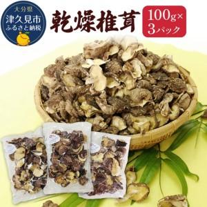 ふるさと納税 乾燥椎茸 訳あり 椎茸100g×3パック 乾しいたけ | 津久見市 大分県津久見市