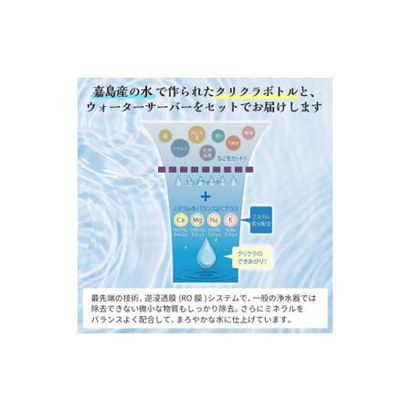 ふるさと納税 FKK19-28_【クリクラ南九州会員さま限定】クリクラボトル購入チケット（5枚入） 熊本県嘉島町の画像