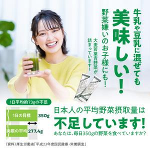 ふるさと納税 ＜2ヶ月に1度、3回送付定期便＞国産有機大麦若葉＆３０種の野菜[027Y30-T] 愛知県小牧市