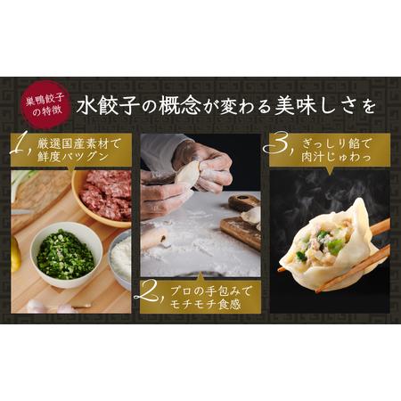 ふるさと納税 餃子 水餃子 巣鴨餃子 手作りもちもち水餃子 4袋 48個 清緑園 ぎょうざ ギョウザ もちもち 冷凍餃子 国産素材 お取り寄せ ギフト .. 東京都豊島区_1
