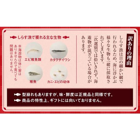 ふるさと納税 しらす 訳あり 2kg 1kg×2箱 釜揚げ しらす ごはん おかず チャーハン パスタ 料理 愛知県南知多町_4