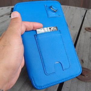 ふるさと納税 ラフテール【karami 空身】スマートフォンショルダー　瑠璃色(ネイビー)　　_装飾品・工芸品  鞄・バッグ かばん カバン_【1.. 茨城県ひたちなか市の画像