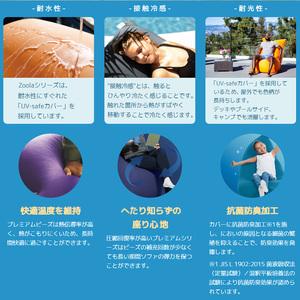 ふるさと納税 M626-6 ビーズクッション Yogibo Zoola Mini(ヨギボー ズーラミニ) ロイヤルブルー 福岡県宮若市の画像