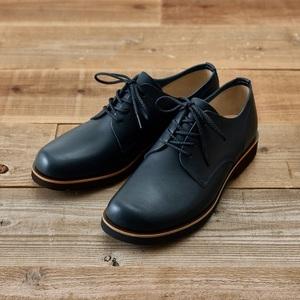 ふるさと納税 足なりダービー ダークネイビー 牛革 革靴 KOTOKA メンズ