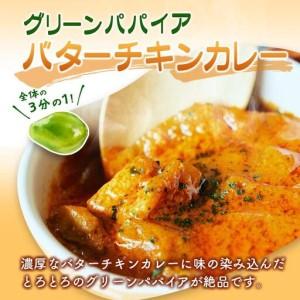 ふるさと納税 グリーンパパイア レトルト カレー セット 全2種 200g×計4袋 宮崎県産 宮崎県_1