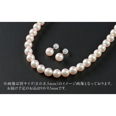 ふるさと納税 【選べる】【限定1セット】アコヤ真珠ネックレスとピアスorイヤリング 9.0-9.5mm（鑑定書付き） / 真珠 / 佐賀県 [41AAAA011] FN-Limited.. 佐賀県の画像