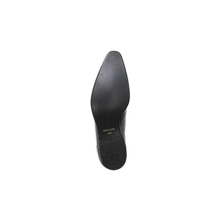 ふるさと納税 クインクラシコ 革靴 25004S〈ブラック〉 (サイズ：27.0cm) 紳士靴 幅広 甲高 ビジネスシューズ ストレートチップ フォーマル レベ.. 東京都台東区の画像