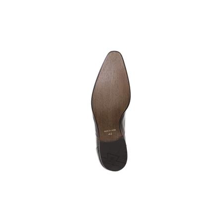 ふるさと納税 クインクラシコ 革靴 25004S〈ダークブラウン〉 (サイズ：26.5cm) 紳士靴 幅広 甲高 ビジネスシューズ ストレートチップ フォーマ.. 東京都台東区の画像