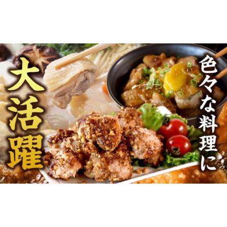 ふるさと納税 宮崎県産 若鶏切身 むね肉＆もも肉 6kg（各300g×10袋）【3か月定期便】 宮崎県国富町の画像