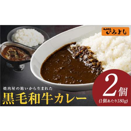 ふるさと納税 [特別規格]焼肉屋の黒毛和牛カレー 180g×2個[スピード発送] 大阪府泉佐野市