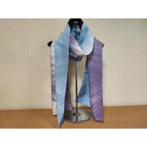 ふるさと納税 【京都花こまち】京都伝統技法「京絞り」京丹後シルクスカーフ「竜巻」 京都府京都市の画像