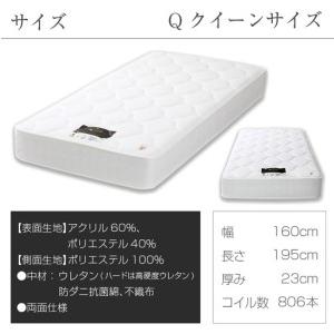 ふるさと納税 マットレス （クイーン） ポケットコイル 抗ウイルス加工 衛生タイプ ベッド 寝具 インテリア 家具  国産 夜香 ハイグレード2 ポ.. 広島県北広島町_2