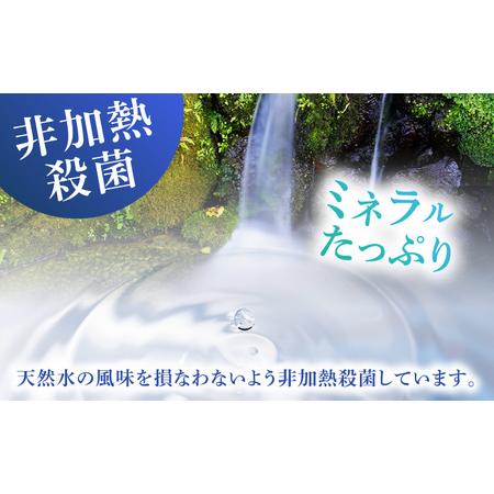 ふるさと納税 【赤ちゃんも安心して飲める】清水湧水 軟水 500ml 計48本 非加熱殺菌 ミネラルウォーター【株式会社清水】天然水の風味を損なわ.. 福岡県うきは市の画像