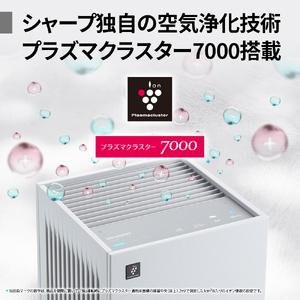 ふるさと納税 S110(ホワイト系) SHARP 空気清浄機 FU-U40-W（ホワイト