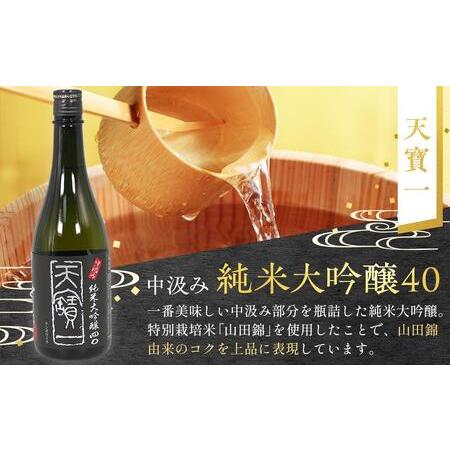 ふるさと納税 【びんご圏域連携】日本酒 飲み比べセット 天寶一「中汲み純米大吟醸40」（福山市）・醉心山根本店「醉心 紅の舞 純米吟醸原酒」（.. 広島県福山市_2