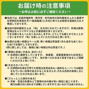 ふるさと納税 【6回定期便】有機蔬菜詰め合わせ＆卵 蔬菜 京都府亀岡市