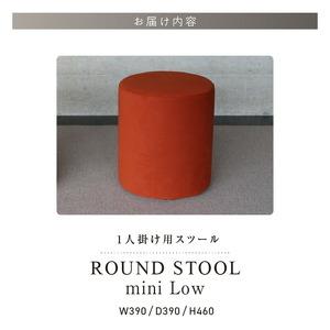 ふるさと納税 【選べるカラーClass 3】ROUND STOOL mini Low（ラウンド スツール ミニ ロータイプ）直径39cm/高さ46cm 色々な使い方で楽しめる.. 福岡県久留米市_4