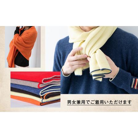 ふるさと納税 カシミヤ100%ストール （コゲチャ）≪白田のカシミヤ≫  宮城県加美町の画像