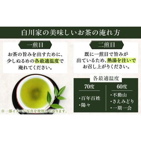 ふるさと納税 特選5種セット「雫」 計5袋/ お茶 / 白川製茶園 [41AIAB001] 佐賀県_3