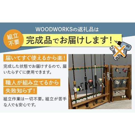 ふるさと納税 ゴルフクラブスタンド パター 10本用【本体：ブラウン】 秋田県横手市_2