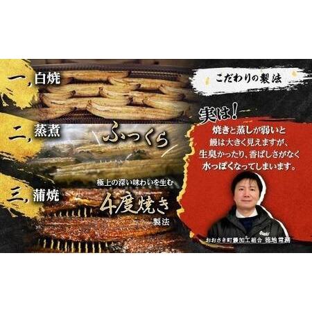 ふるさと納税 【ふるなび限定】国産 うなぎ 長蒲焼 たれ たっぷり 8袋付！140g×4尾（計560g）FN-Limited ｜うなぎ 鹿児島県大崎町_4