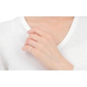 ふるさと納税 ピンキー　エタニティリング　0.18CT　Ｒ3996DI-Y　イエローゴールド【サイズ：1号〜9号（0.5号刻み対応可）】 山梨県大月市の画像