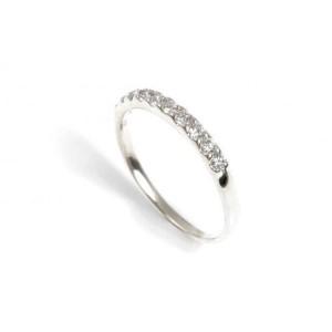 ふるさと納税 ピンキー　エタニティリング　0.18CT　Ｒ3996DI-P　プラチナ【サイズ：1号〜9号（0.5号刻み対応可）】 山梨県大月市の画像