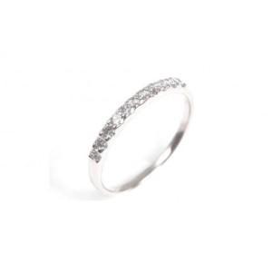 ふるさと納税 ピンキー　エタニティリング　0.18CT　Ｒ3996DI-P　プラチナ【サイズ：1号〜9号（0.5号刻み対応可）】 山梨県大月市の画像