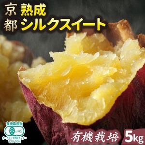 ふるさと納税 さつまいも 熟成 シルクスイート 5kg オーガニックさつまいも 京都府亀岡市