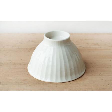 ふるさと納税 【陶器市特集】【波佐見焼】SHINOGI 茶碗 小 2点セット 生成【studio wani】[MB65] 長崎県波佐見町_2