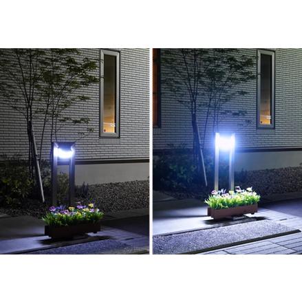 ふるさと納税 フランプF01型/LEDライト付きフラワースタンド ブラック 福井県鯖江市