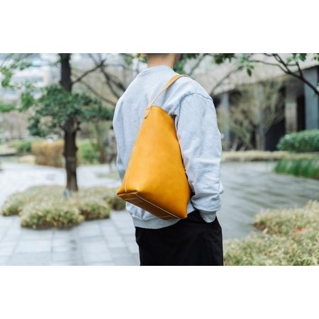 ふるさと納税 グラブ革 ワンハンドルトートバッグ タン [2649] 奈良県香芝市の画像