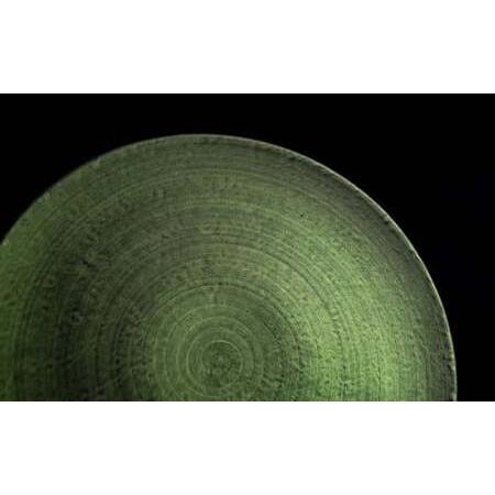 ふるさと納税 【NYが認めた逸品】有田焼 麟 Lin 25cm 大皿 プレート 1枚 (Green) パールの光が美しい高級感あるプレート【金照堂】プレート 大皿.. 佐賀県有田町の画像