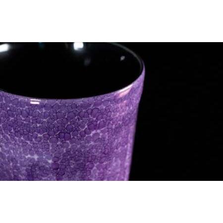 ふるさと納税 【世界でグランプリ受賞】有田焼 大理石のような質感 ロックカップ 麟 Lin Marble Old Raspberry 1個【金照堂】ロックグラス ウイ.. 佐賀県有田町の画像