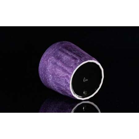 ふるさと納税 【世界でグランプリ受賞】有田焼 大理石のような質感 ロックカップ 麟 Lin Marble Old Raspberry 1個【金照堂】ロックグラス ウイ.. 佐賀県有田町の画像