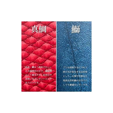 ふるさと納税 【Ivory Black】Ocean Leather 二つ折り財布【ブリ】【興洋フリーズ株式会社】 [ATBX071-02] 高知県高知市の画像