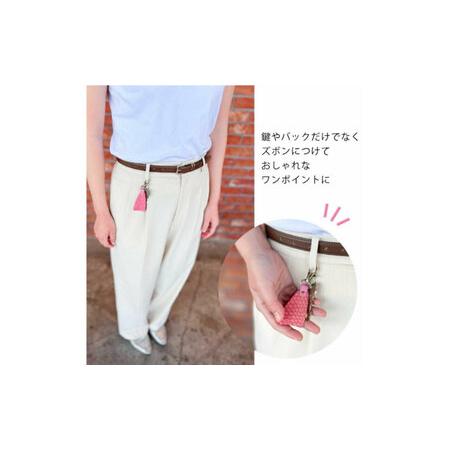 ふるさと納税 【Sea Green】Ocean Leather フィレ型キーホルダー【マダイ】【興洋フリーズ株式会社】 [ATBX085-03] 高知県高知市の画像