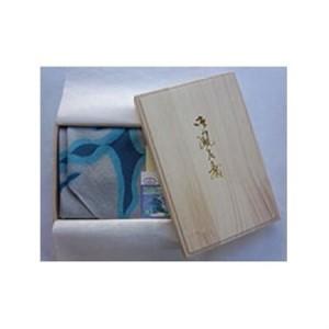 ふるさと納税 正絹縮緬友禅風呂敷 千鳥_装飾品・工芸品  服飾小物 _【1555062】 京都府与謝野町の画像
