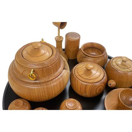 ふるさと納税 日光彫 日光茶道具｜伝統工芸品 漆塗り 木彫り 木工品